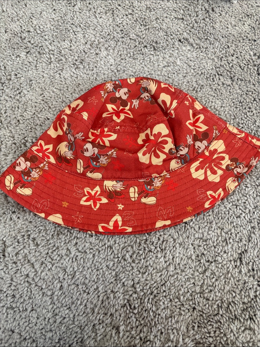 Disney Mickey and Minnie Aloha Bucket Hat